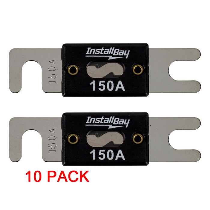 The Install Bay ANL 100-500 AMP High Quality Nickel Plated 100 Amp Fuse (2 or 10/pk)