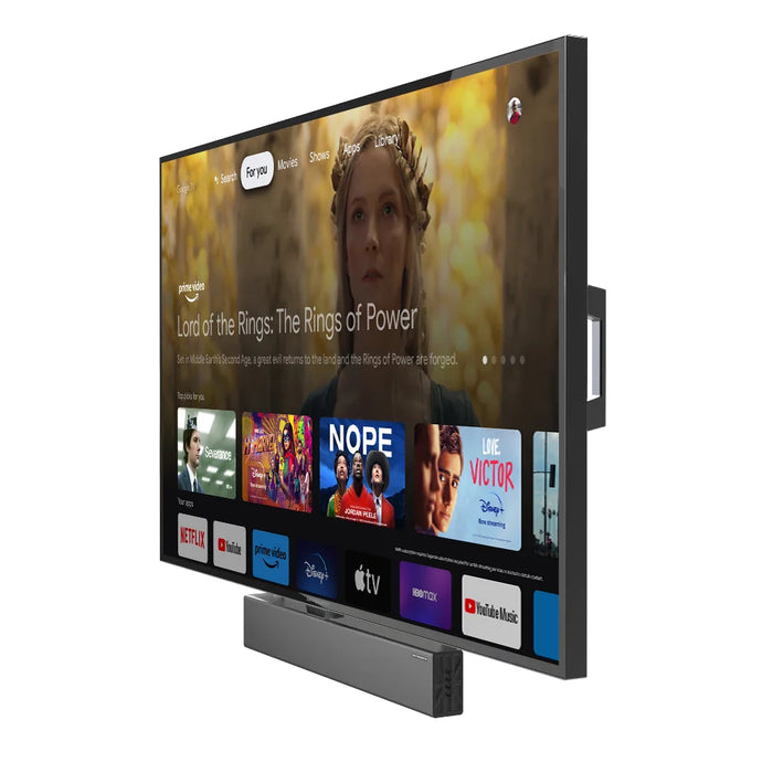 Skyworth 75" Clarus Outdoor S1 Full Sun Series Mini-LED 4K UHD Google TV HDR10 Dolby Vision Built-in Soundbar