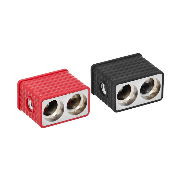 The Install Bay IBWRD04 Dual 1/0 AWG To 4 AWG Input Wire Reducers (Pair)