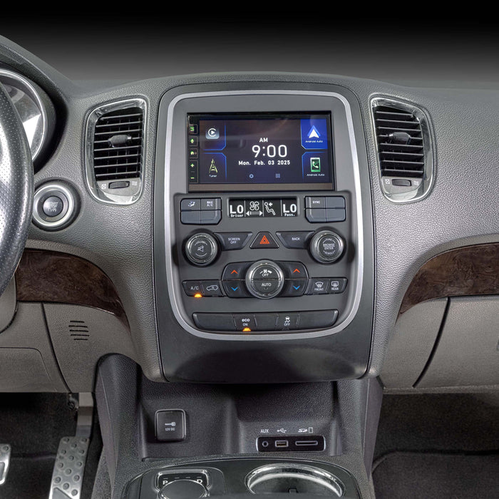 Metra 95-6559B Double DIN Stereo Install Dash Kit for Select DODGE DURANGO 2014-2020 Vehicles