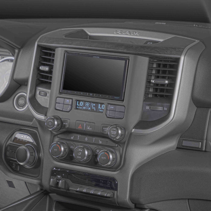 Metra 107-CH6B Double DIN Installation Kit with 8.4” Screen & DZ Climate for Select Ram Trucks 2019-Up