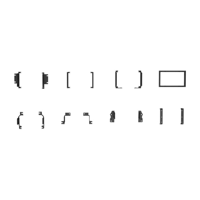 Metra 107-FD11 Double DIN Dash Stereo Installation Kit for Select Ford Multi-Kit 2011-2023 (With Factory 8" Screen)