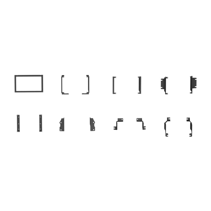 Metra 107-FD11 Double DIN Dash Stereo Installation Kit for Select Ford Multi-Kit 2011-2023 (With Factory 8" Screen)