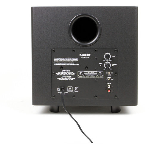 Klipsch HD Theater 600 5.1 Channel Compact Speaker Home Theater System (Black)