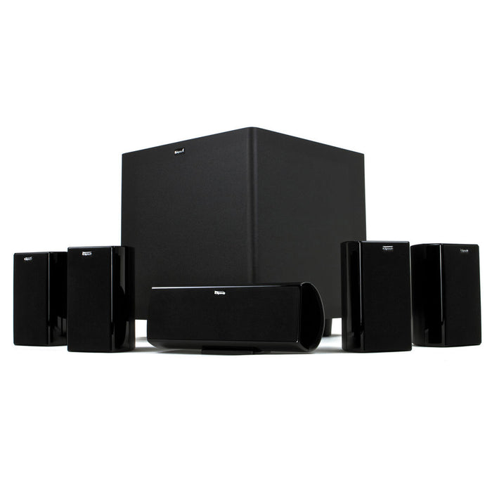 Klipsch HD Theater 600 5.1 Channel Compact Speaker Home Theater System (Black)