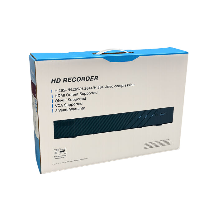 ENS SN3104/4PS-K ENS-H 4-Channel 12MP NVR with 4 PoE Ports 1X SATA with 1TB HHD