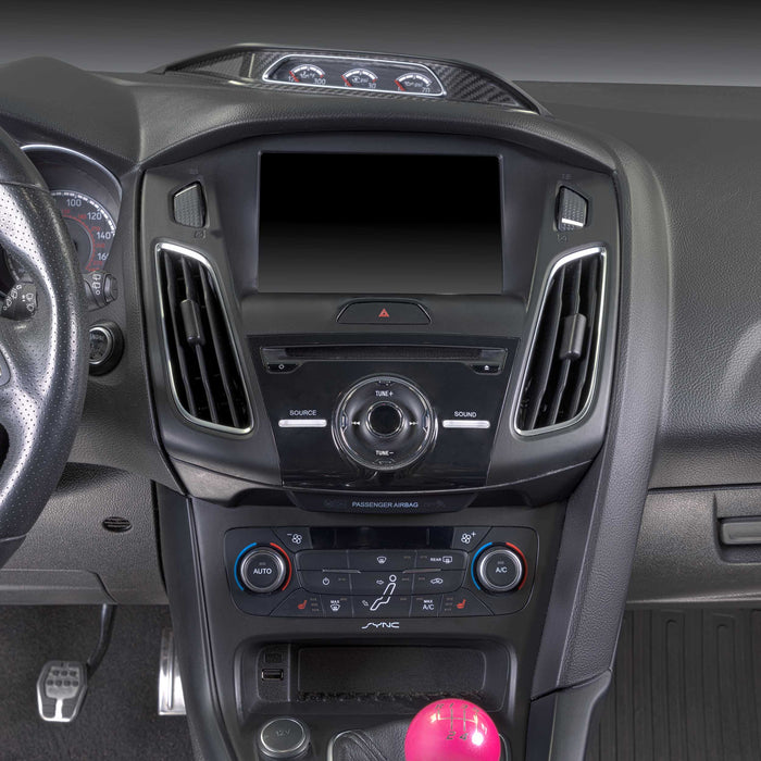 Metra 95-5871B Double DIN Stereo Install Dash Kit for Select Ford Focus 2012-2018 (with 4.2" or 8" factory screen)