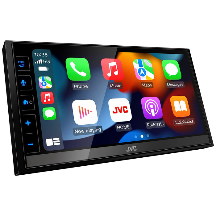 JVC KW-M785BW 6.8" Wireless Apple CarPlay & Android Auto Digital Media Receiver with Bluetooth and HDMI Input