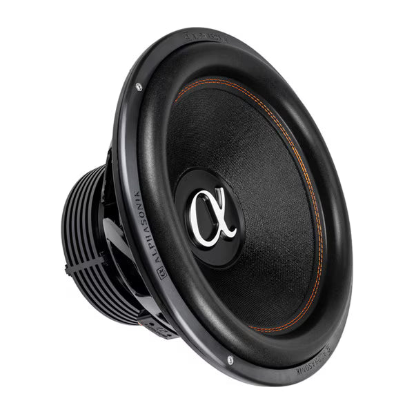 Alphasonik VSW815D2 VENUM Series 15" 2000 Watts Max / 500 Watts RMS Dual 2 Ohm Car Subwoofer (each)