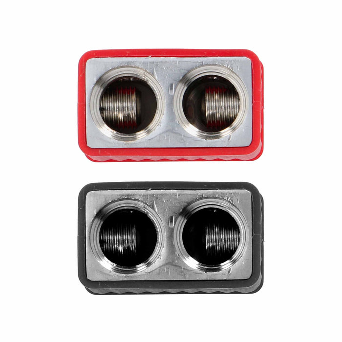 The Install Bay IBWRD00 Dual 1/0 AWG To 1/0 AWG Input Wire Reducers (Pair)