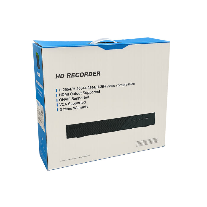 ENS SN3216/16PS-K ENS-H 16-Channel 12MP NVR 16 PoE Ports 2X SATA with 4TB HHD