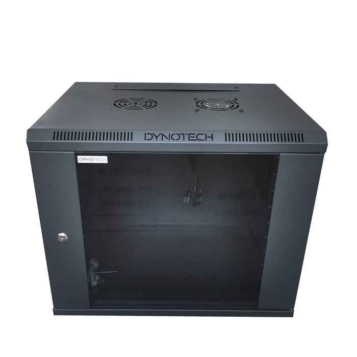 9U Server Rack Cabinet 20" Front Glass Door Network Enclosure