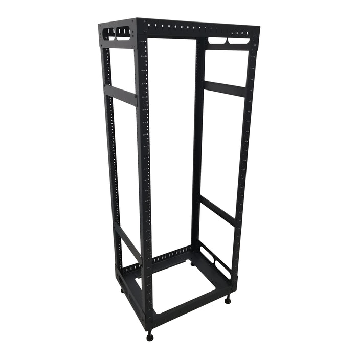 27U Open Frame Network Server Rack 50" 4 Post Network Equipment Rack