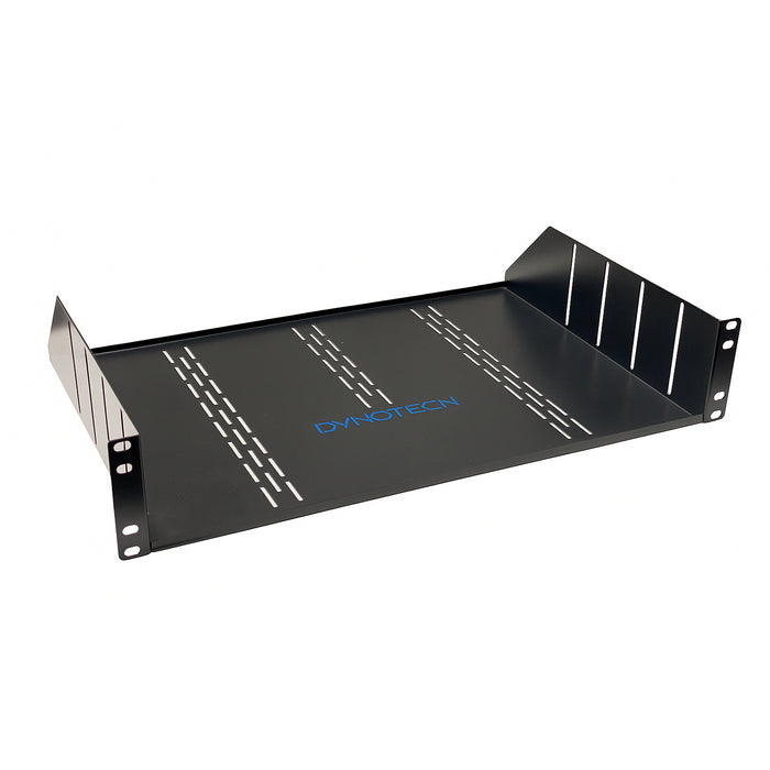 2U Server Rack Shelf Vented Heavy Duty Steel 12" Depth Network Equipment Rack