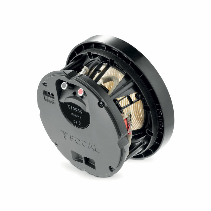 Focal 300 ICW6 130W Max Power 8 Ohms in-Wall/in-Ceiling Speaker with a 6.5" Flax Woofer (Each)