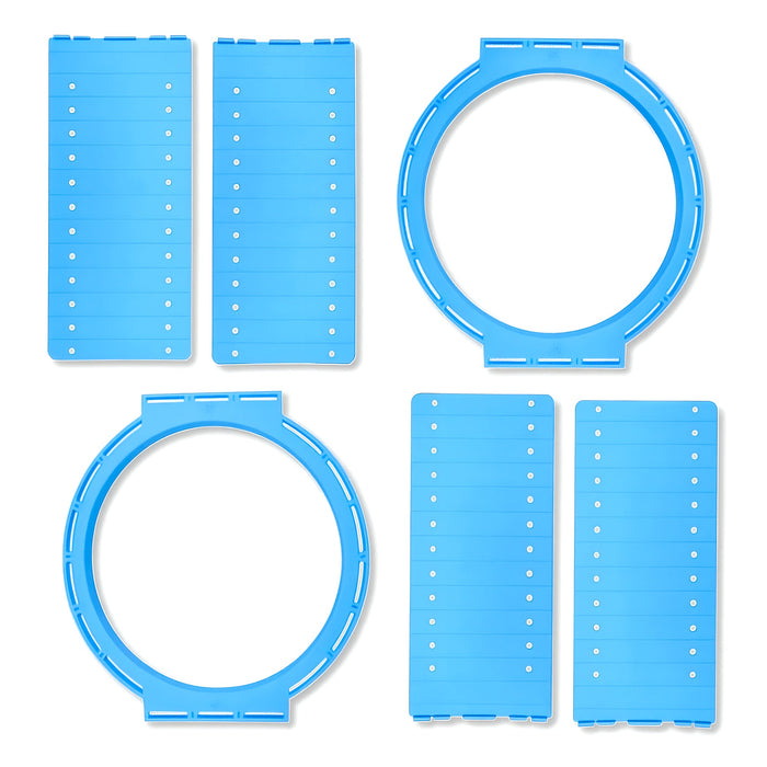 6.5-Inch Pre-Construction Mounting Brackets for 6-1/2″ Round In-Ceiling Speakers (pair)