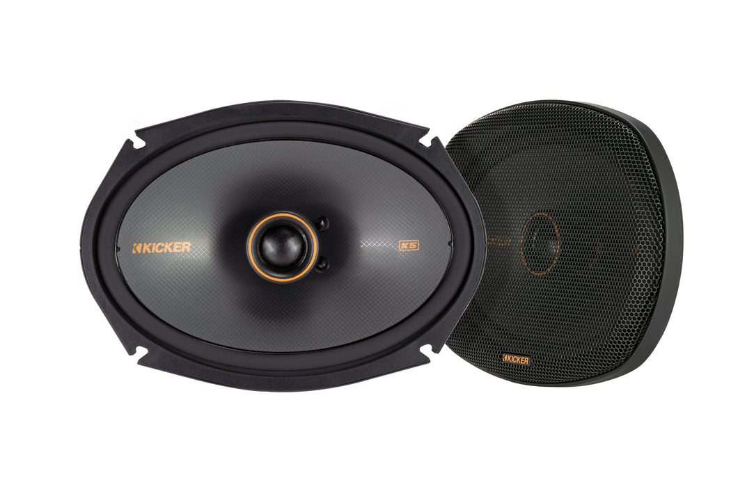 Kicker KSC690 51KSC6904 KS Series 6"x9" 2-way 150W Max Power 4-Ohms Car Speakers