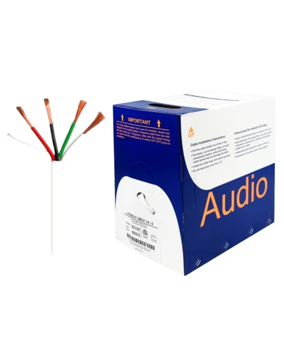 Wavenet AC1404RWH3-500 14AWG 4C 105 Strand CL3R White - 500' Reelex II