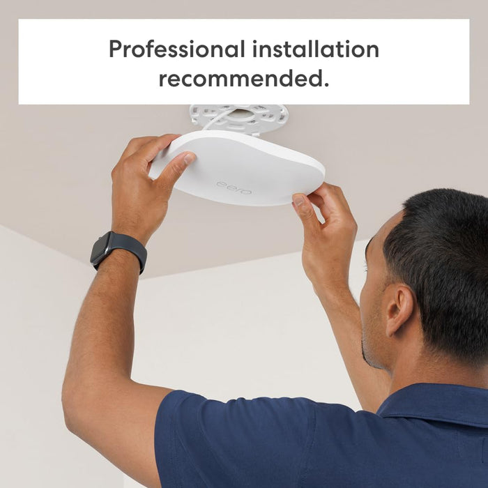 eero PoE 7 Tri‑Band Wi‑Fi 7 BE10800 Wireless AP/Router PoE+ Dual 10GbE Ceiling/Wall Mount