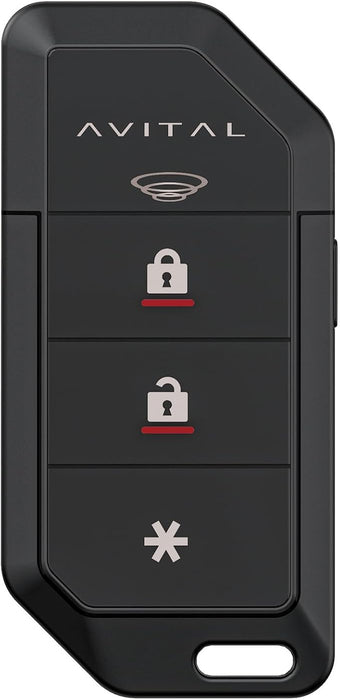 Avital 3103L Automotive 1-Way Security System with Two 4-Button Remotes