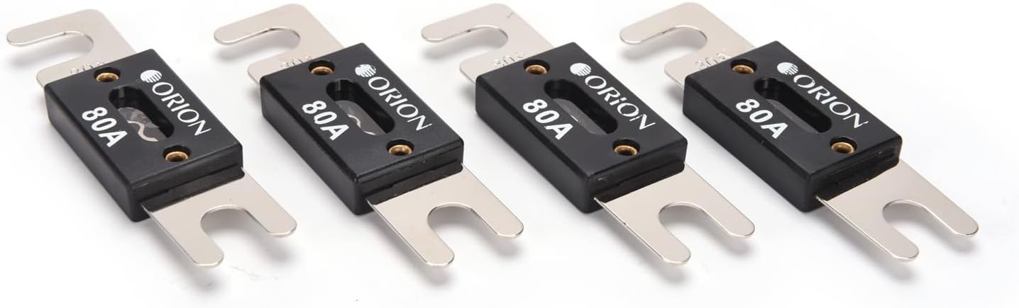 Orion ANL80 Car Audio ANL 80 Amp Fuse - Pack of 4