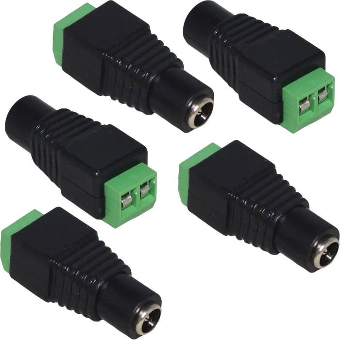 CCTV BNC Connector with Male to Female DC Screw Terminal