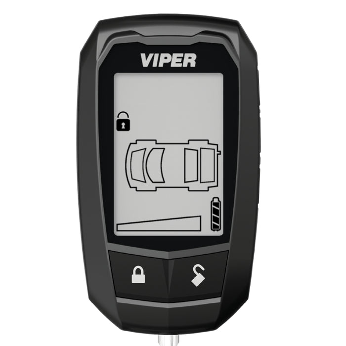 VIPER 5308V Enhanced LCD 2-Way Security and Remote Start Keyless Entry System