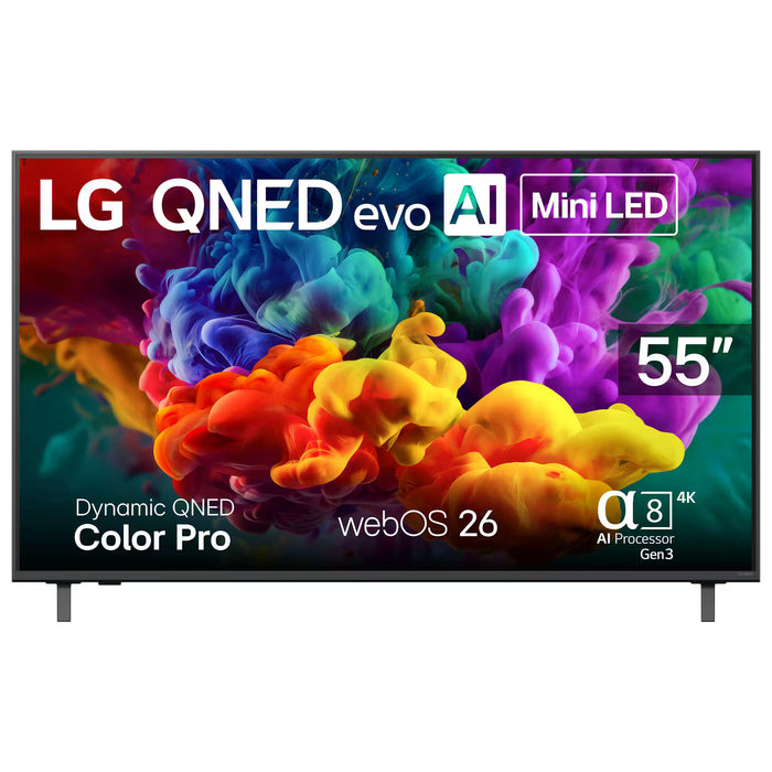 LG 55" Class QNED 84B Series evo AI Mini LED 4K Smart TV 2026 (55QNED84BUA)