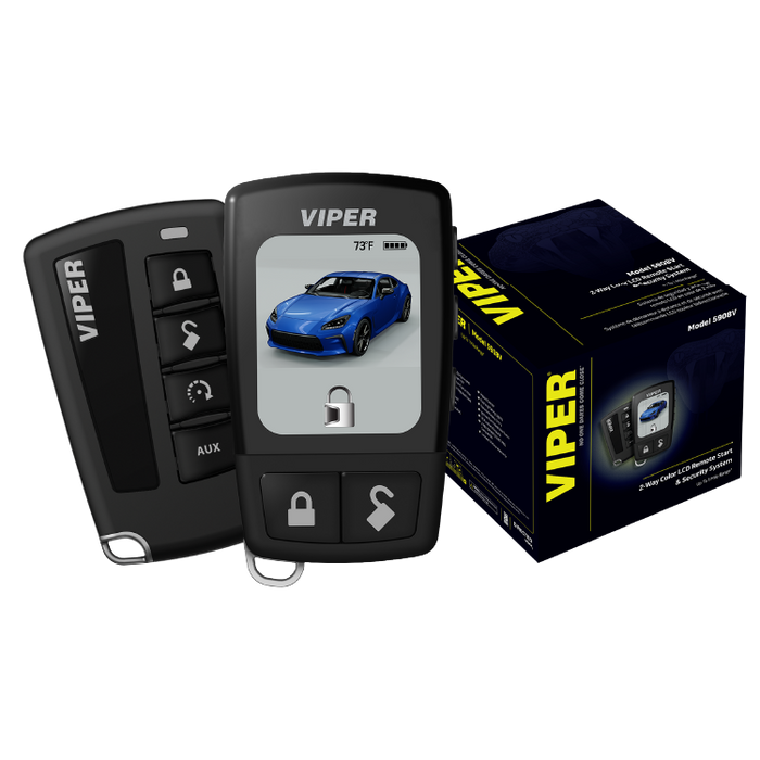 VIPER 5908V LCD 2-Way Security + Remote Start System