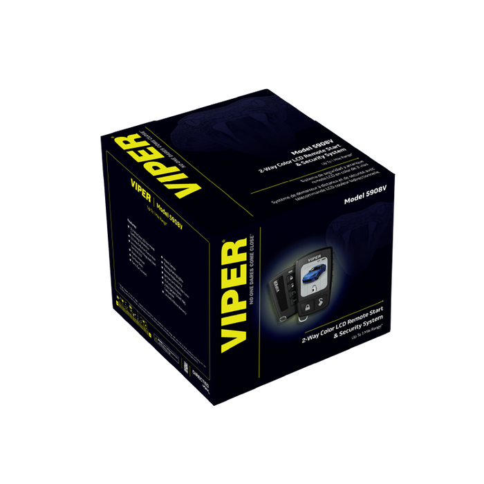 VIPER 5908V LCD 2-Way Security + Remote Start System