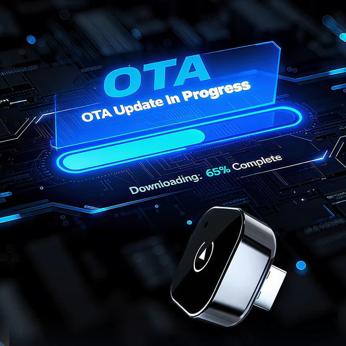 2 in 1 USB Mini Android Auto CarPlay Wireless Adapter Dongle Smart Box Upgrade Bluetooth 5