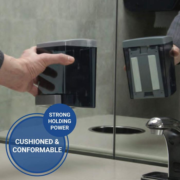 3M 4496B 1" x 36 Yards Double Sided Coated Polyethylene Foam Adhesive Tape, Black