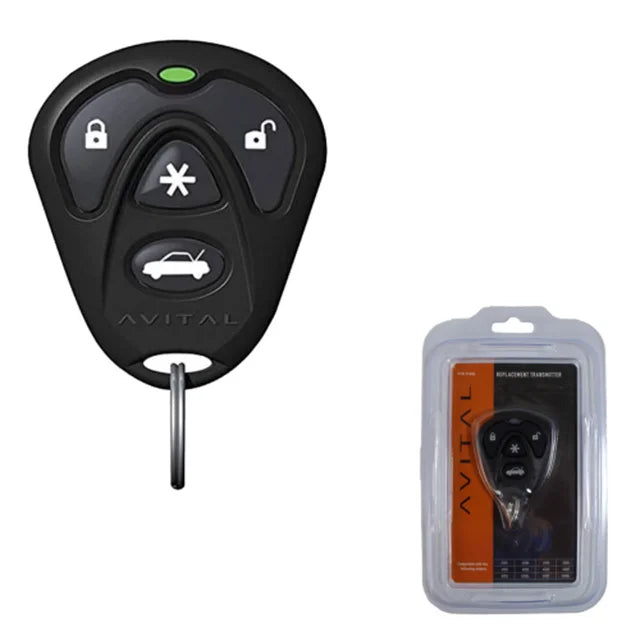 Avital 7143L 1-Way 4 Button Replacement Remote Up to 1/4 Mile Range