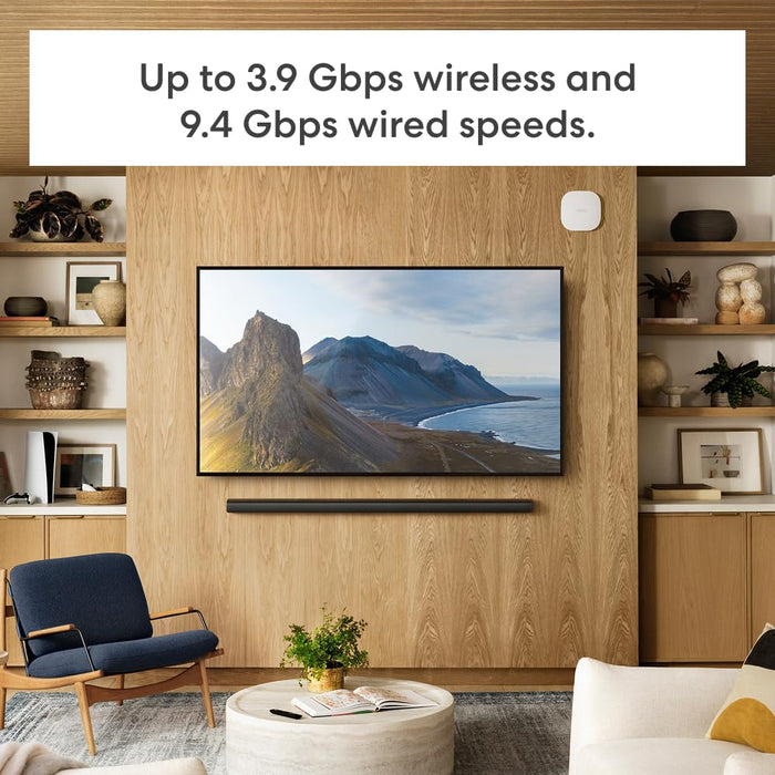 eero PoE 7 Tri‑Band Wi‑Fi 7 BE10800 Wireless AP/Router PoE+ Dual 10GbE Ceiling/Wall Mount