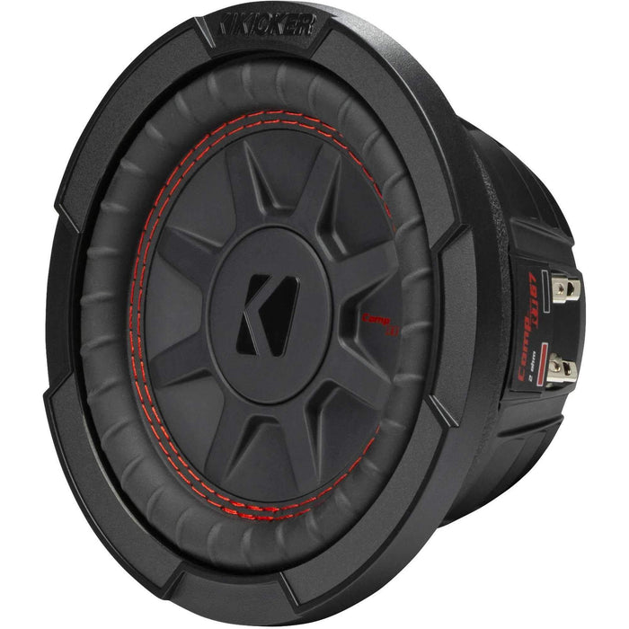 Kicker 48CWRT672 CompRT 6-3/4" Shallow Mount Subwoofer with Dual 2-Ohm Voice Coils