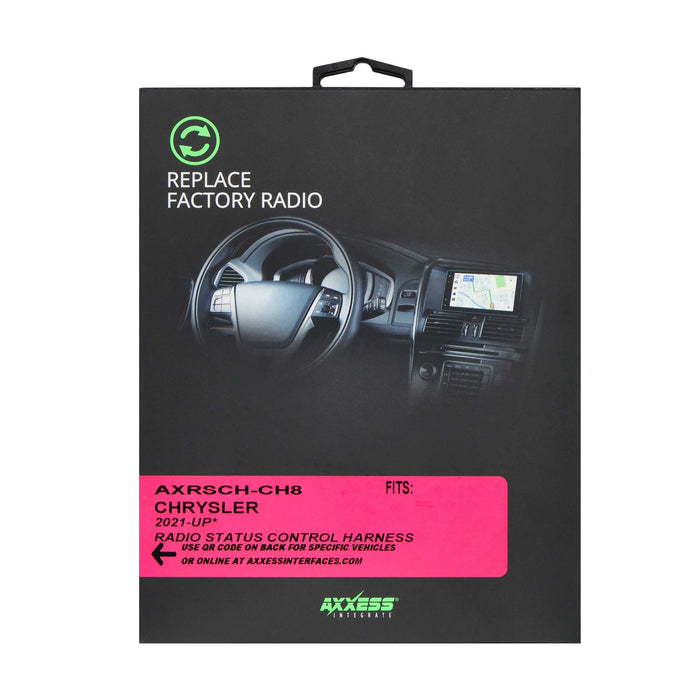 Axxess AXRSCH-CH8 Radio Status Control Harness for Select Chrysler 2021-Up