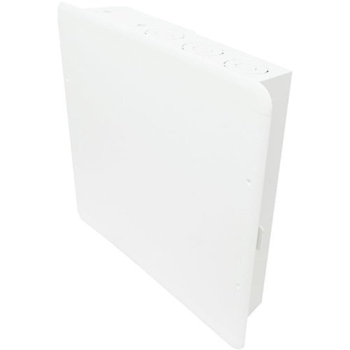 DataComm 80-1500-SC 15" Plastic Media Enclosure with Screw Cover - White