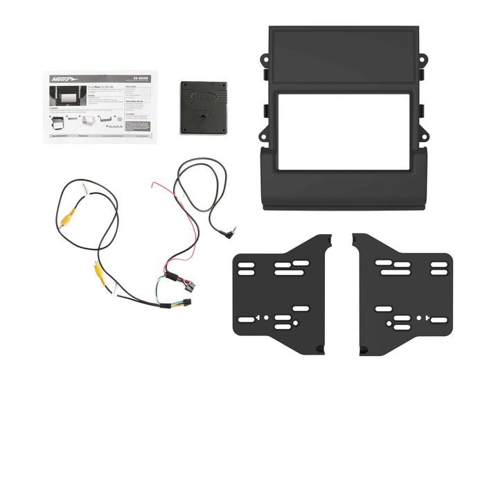 Metra 95-9615B Double DIN Dash Kit for Select 2015-2016 Porsche Macan (95B) Vehicles