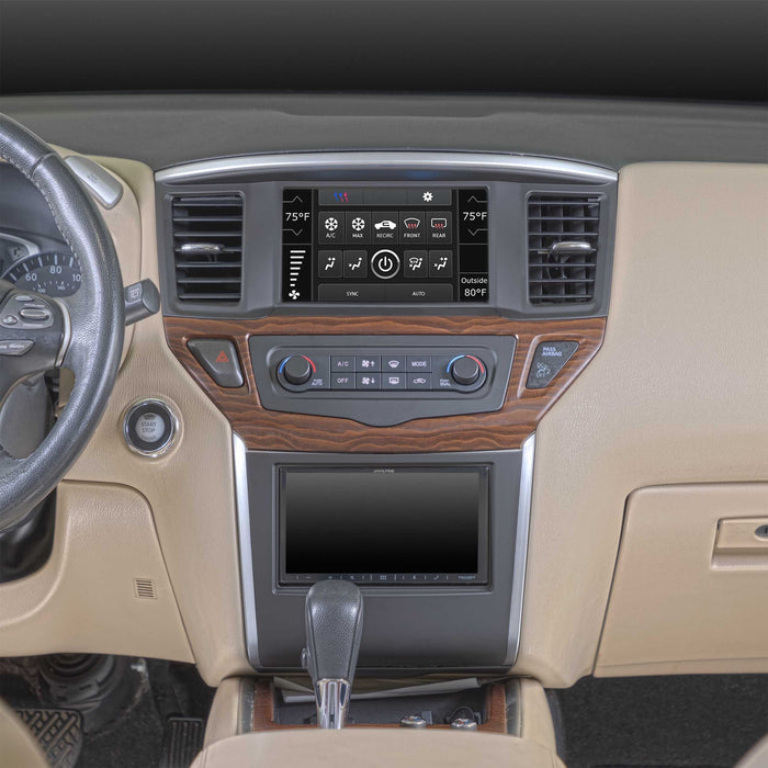 Metra 95-7643 Double DIN Stereo Install Dash Kit for Select Nissan Pathfinder 2013-2016 Vehicles