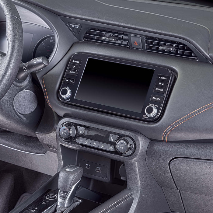 Metra 95-7644B Double DIN Stereo Install Dash Kit for Select Nissan Kicks/Versa 2021-2025 Vehicles