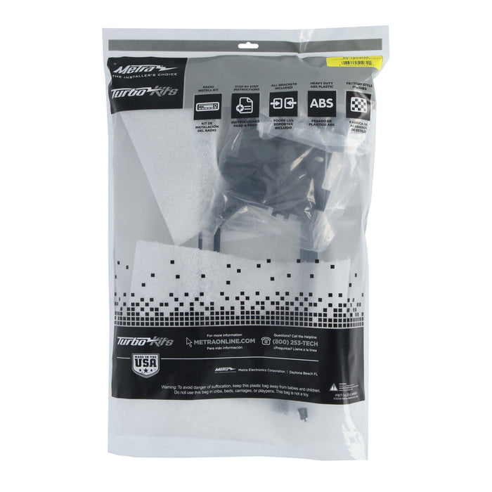 Metra 95-7804HG Double DIN Dash Kit for select Honda Accord 2013-2017 Matte and Gloss Black