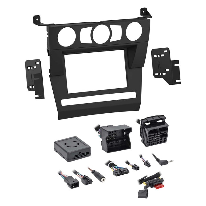 Metra 95-9328B Double DIN Dash Install Kit for Select BMW 5-SERIES 2004 - 2007