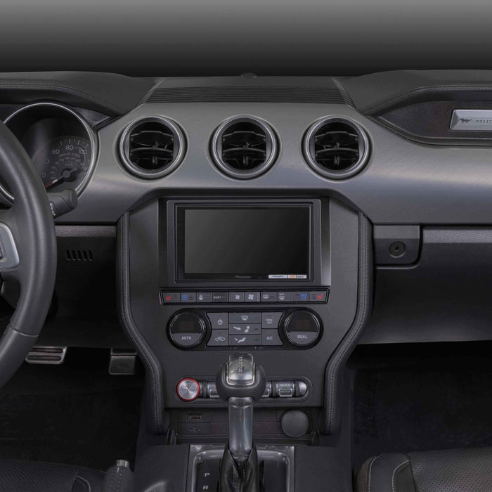 Metra 99-5866CH Single DIN Dash Kit for Select Ford Mustang 2015-Up (With Factory 8" Screen)