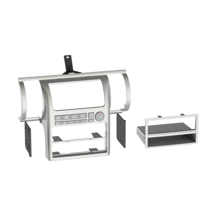 Metra 99-7604 Silver 1-2DIN Dash Kit for Infiniti G35 (without NAV) 2003-2004