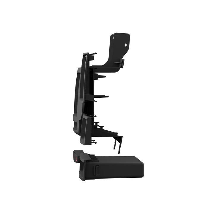 Metra 99-8274B Single or Double DIN Dash Kit for Toyota Highlander 08-12 with Nav Black