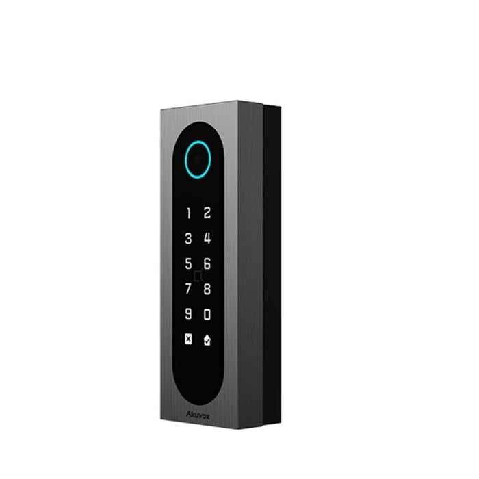 Akuvox A08S IP Slimline Access Control Mullion Style Reader Pinpad, QR, NFC Reader