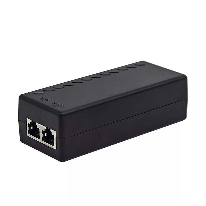 Mini Gigabit PoE Injector Adapter Single Channel 30W/15.4W up to 328ft Range
