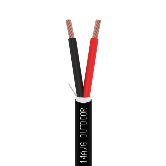 Wavenet AC1402OSPBK4-500 14AWG 2 Conductors (105) Riser Audio Cable Reelex II 500 Feet -  Black