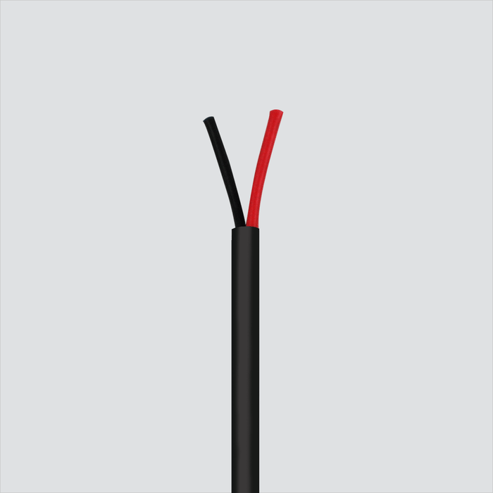 Wavenet AC1602UPBK4-500 500ft 16/2 OFC Speaker Wire Plenum CMP Rated Stranded Copper, Black