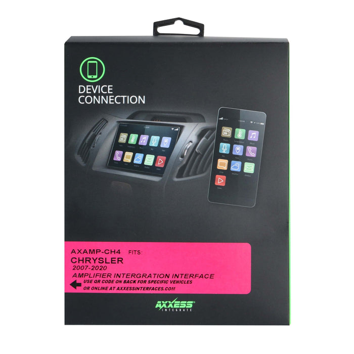 Axxess AXAMP-CH4 Amplifier Integration Interface For Select Chrysler 2007-2020